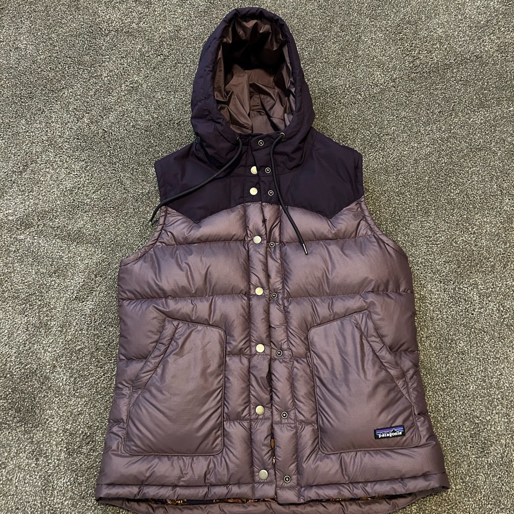 Patagonia Bivy Insulated Vest in Purple